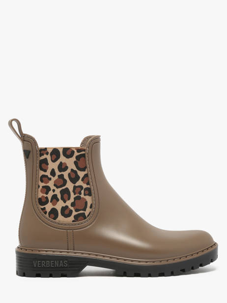 Regen Laarzen Verbenas Beige women 60020598